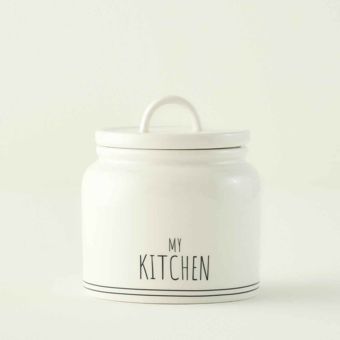 My Kitchen Porcelain Jar