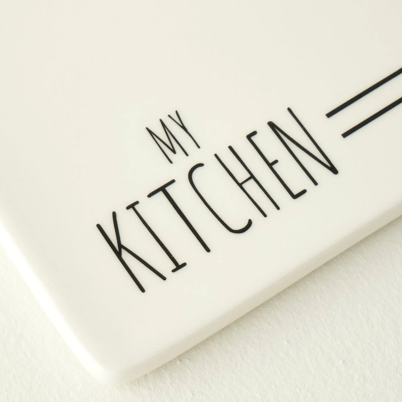My Kitchen Porcelain Rectangular Cutting Board