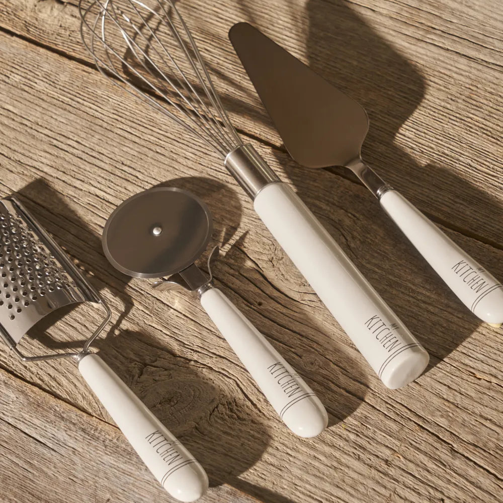 My Kitchen Cake Server with Porcelain Handle