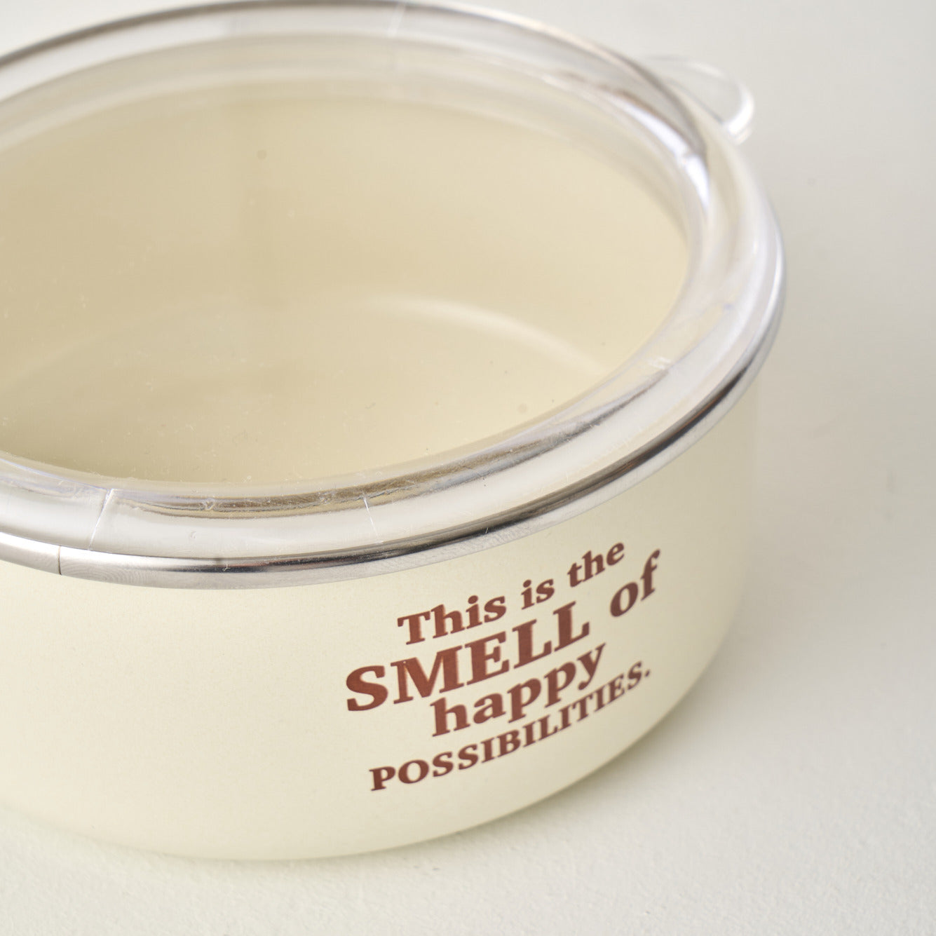 Cozy Enamel Storage Bowls with Clear Lids