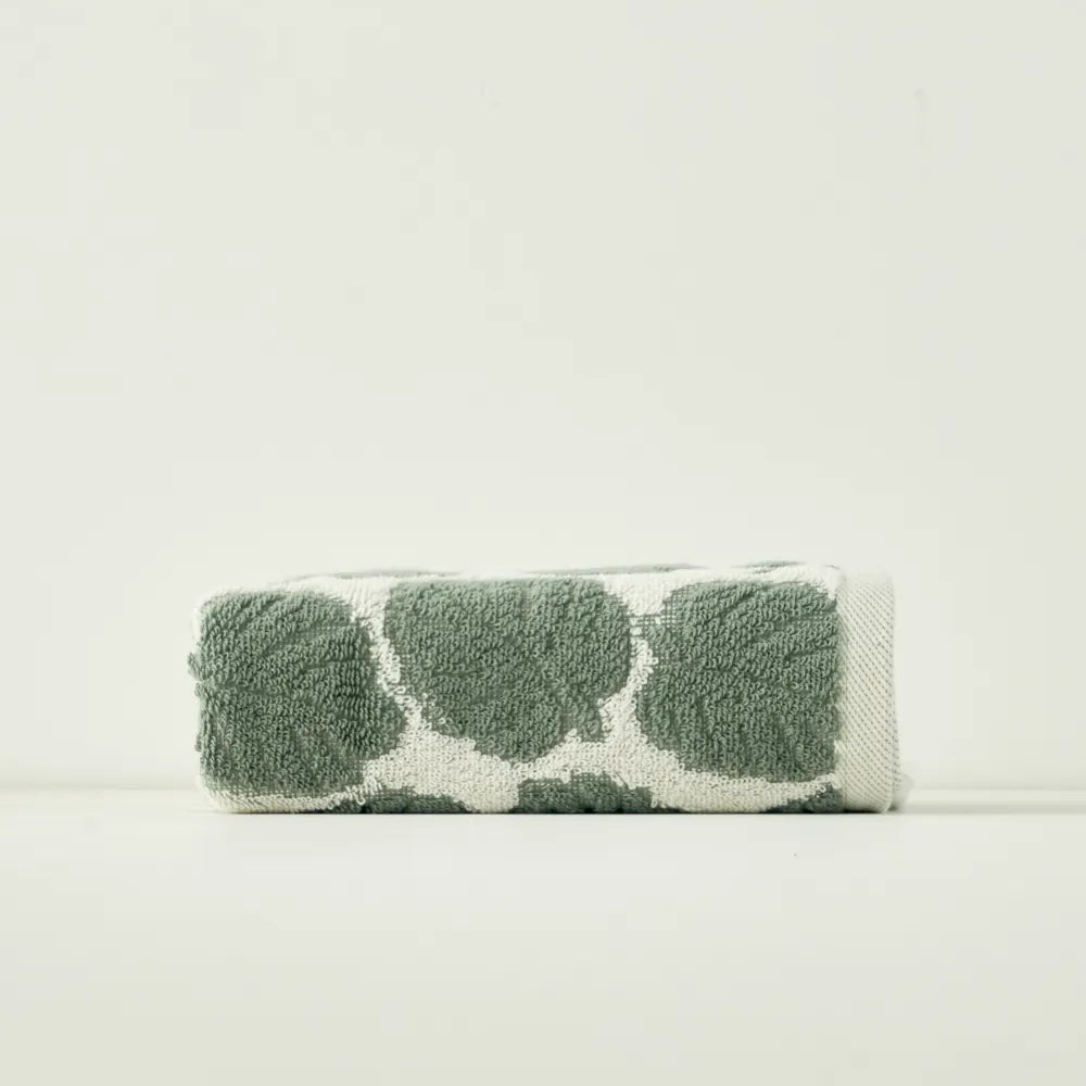 Monstera Turkish Cotton Face Towel