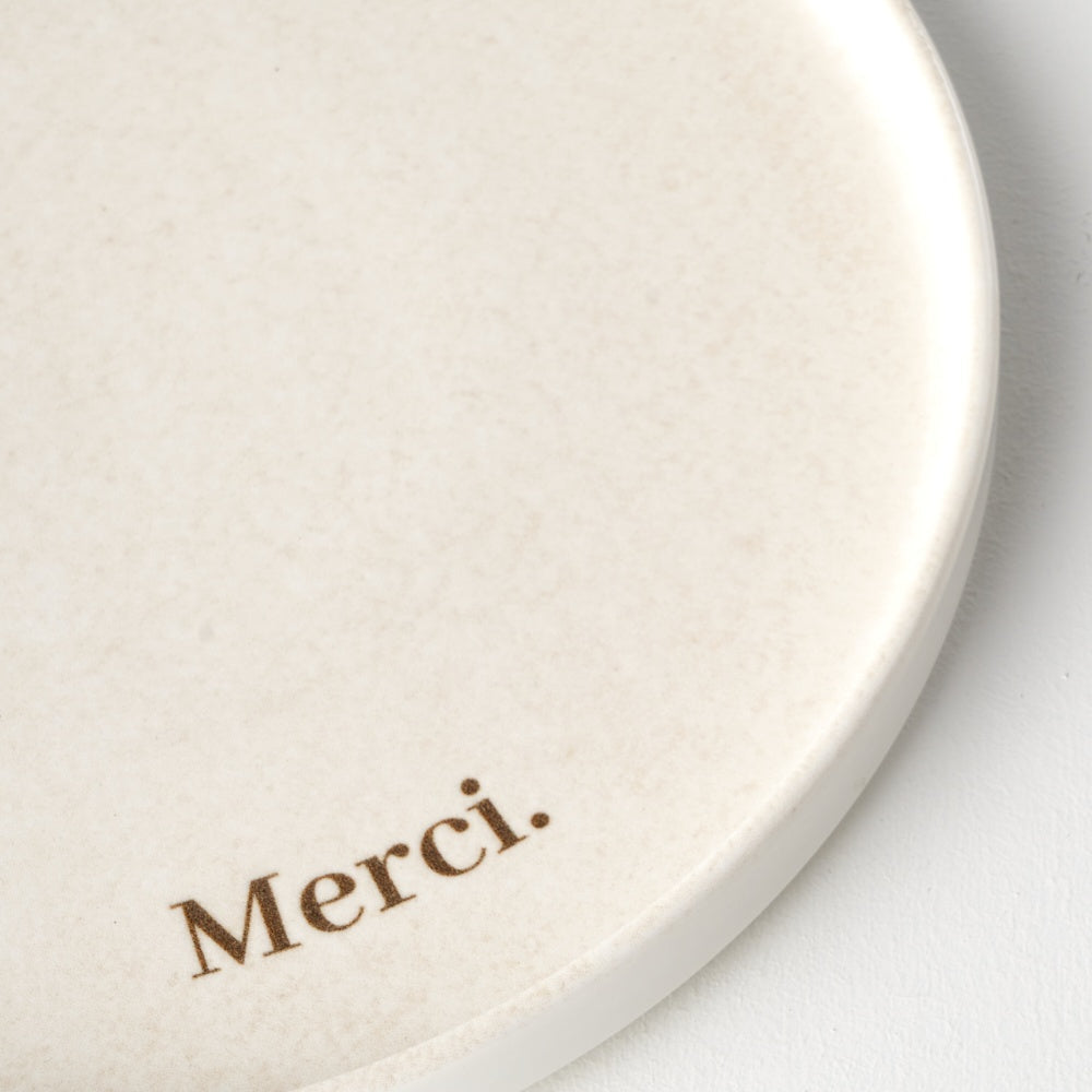 Merci Service Plate detail view