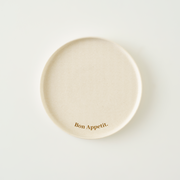 Bon Appétit Porcelain Dessert Plate
