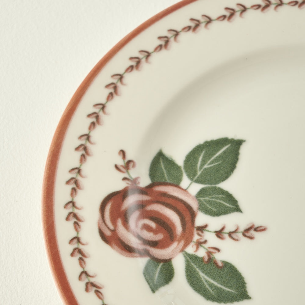 Rose Cake Plates (Set of 6) additional view