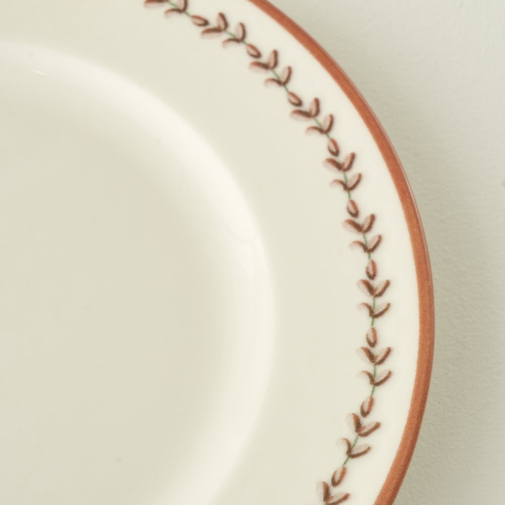 Rose Cake Plates (Set of 6) texture detail