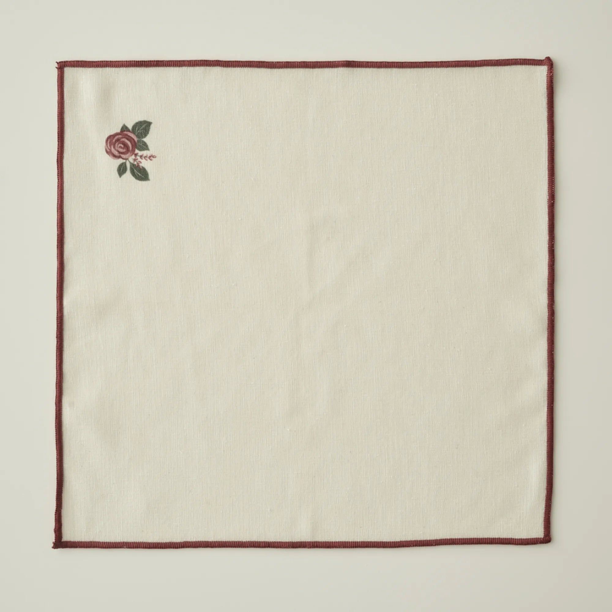 Rose Printed Napkin