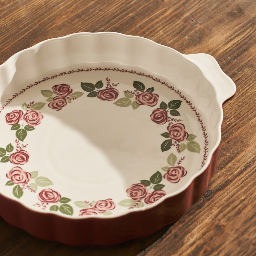 Rose Porcelain Baking Dish additional view