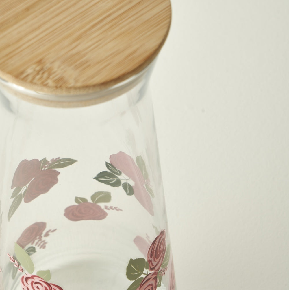 Rose Glass Carafe additional view