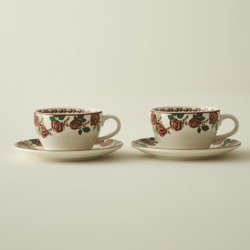 Rose Tea Cup Set (Set of 2) additional view