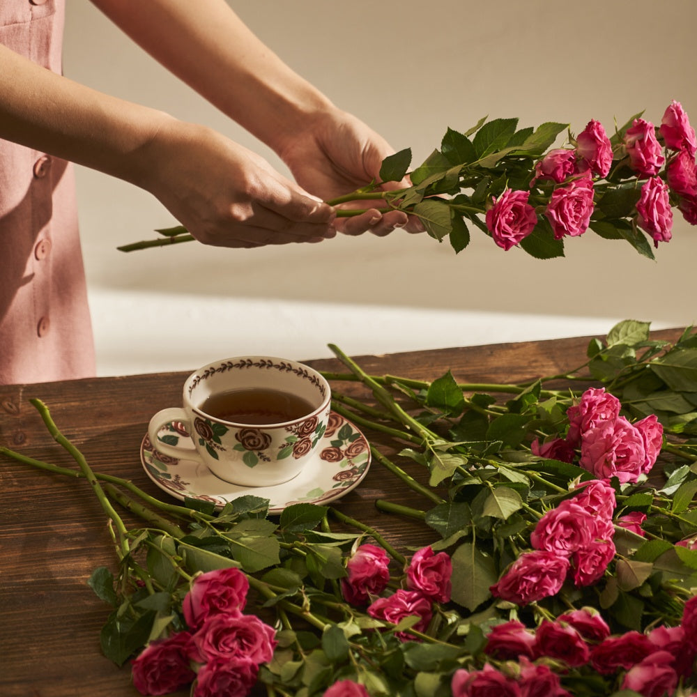 Rose Tea Cup Set (Set of 2) additional view