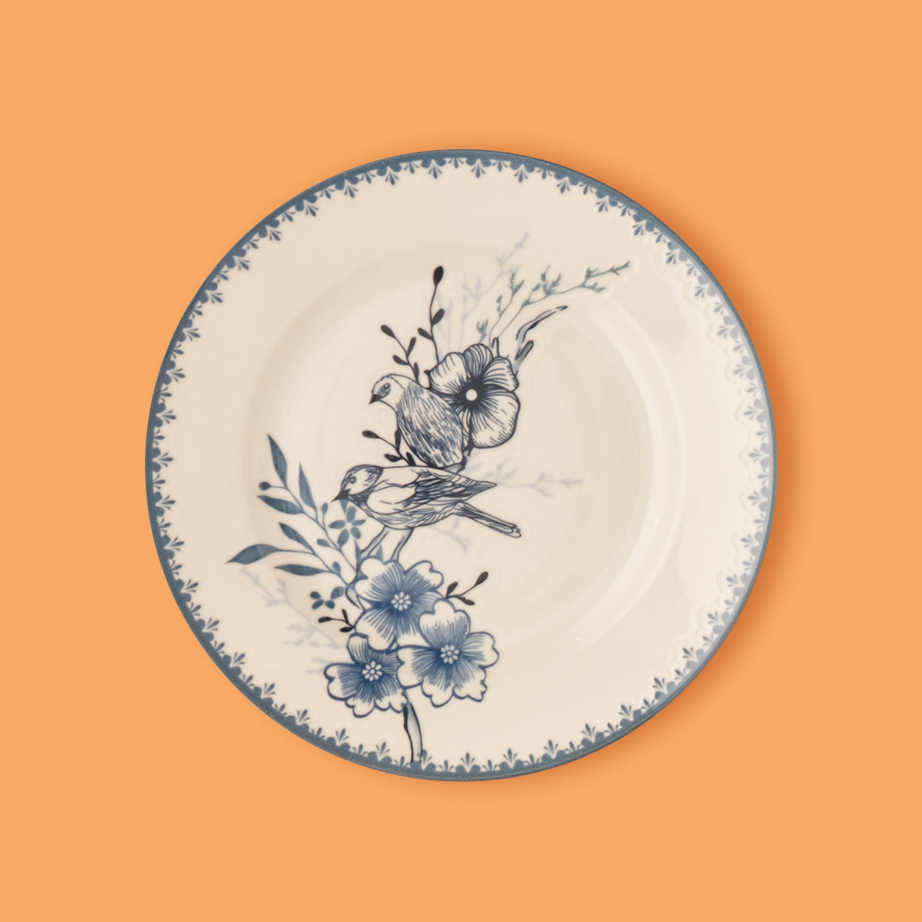 Bleu Blanc Dinner Plate