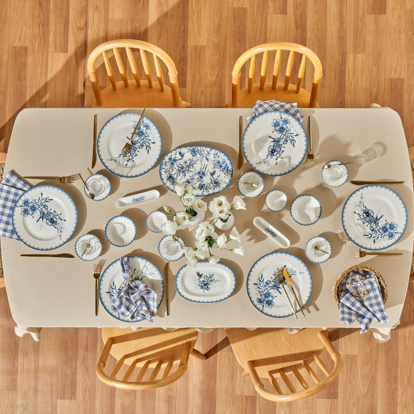 Bleu Blanc Olive Tray