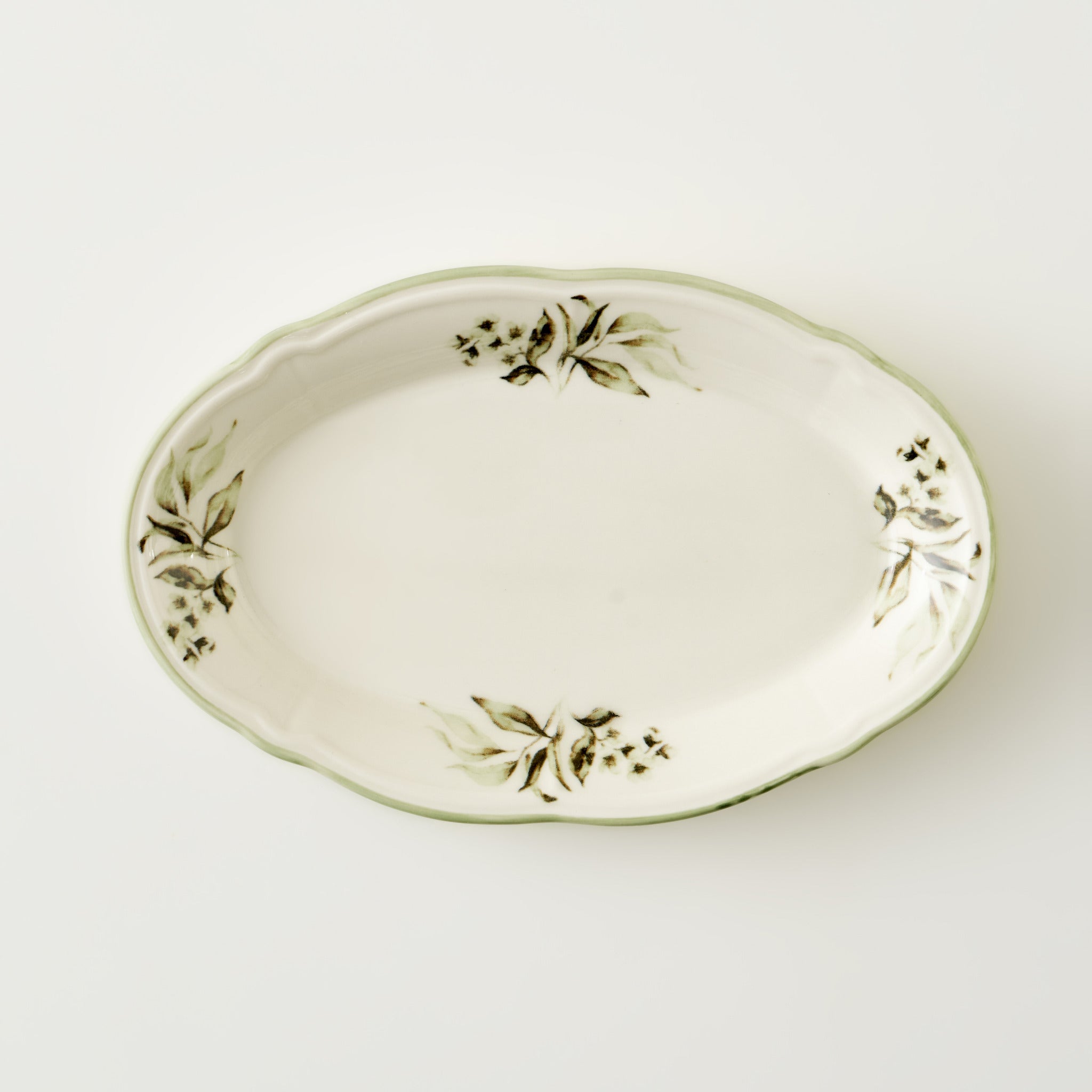 Julia Stoneware Oval Serving Platter