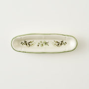 Julia Stoneware Olive Tray