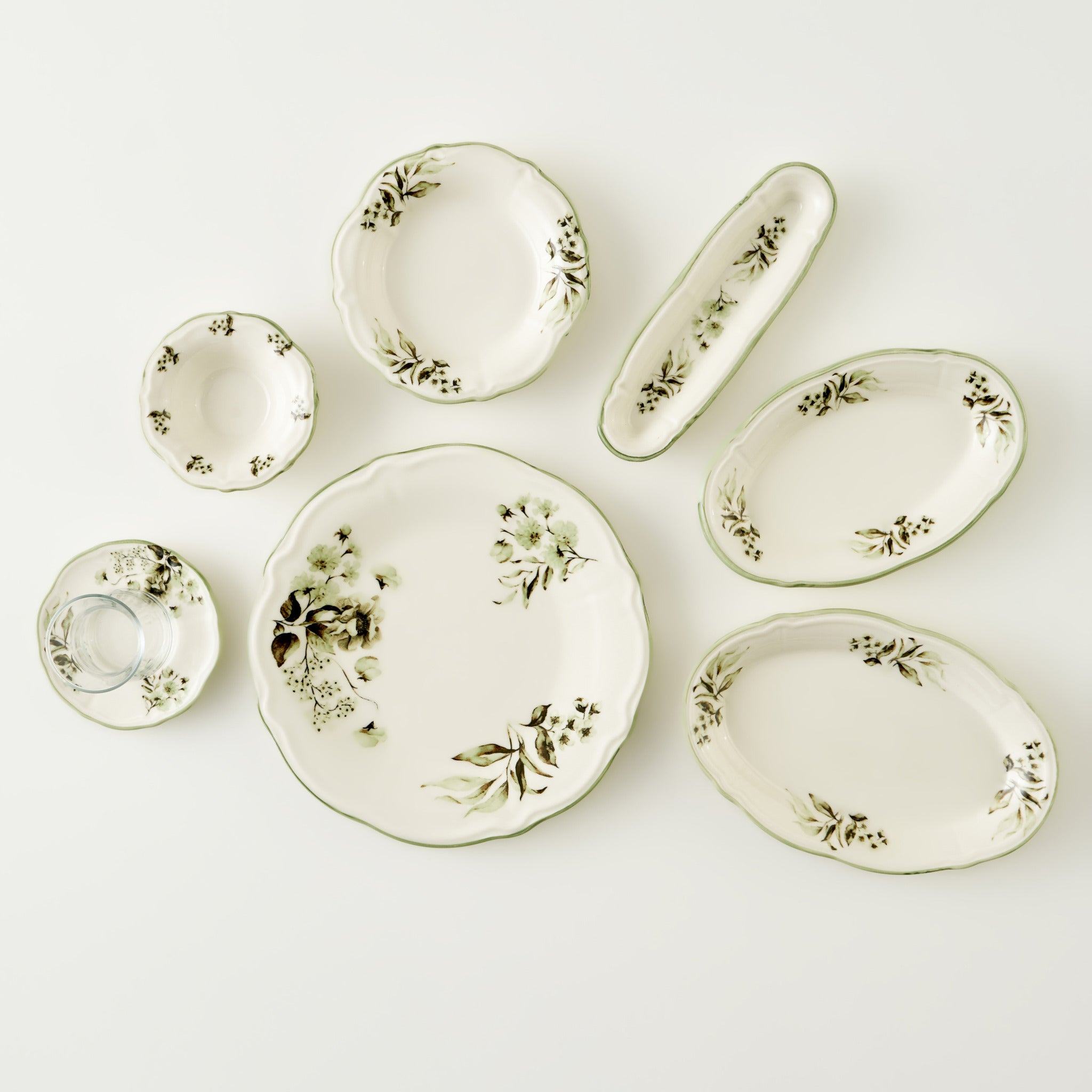 Julia Stoneware Olive Tray