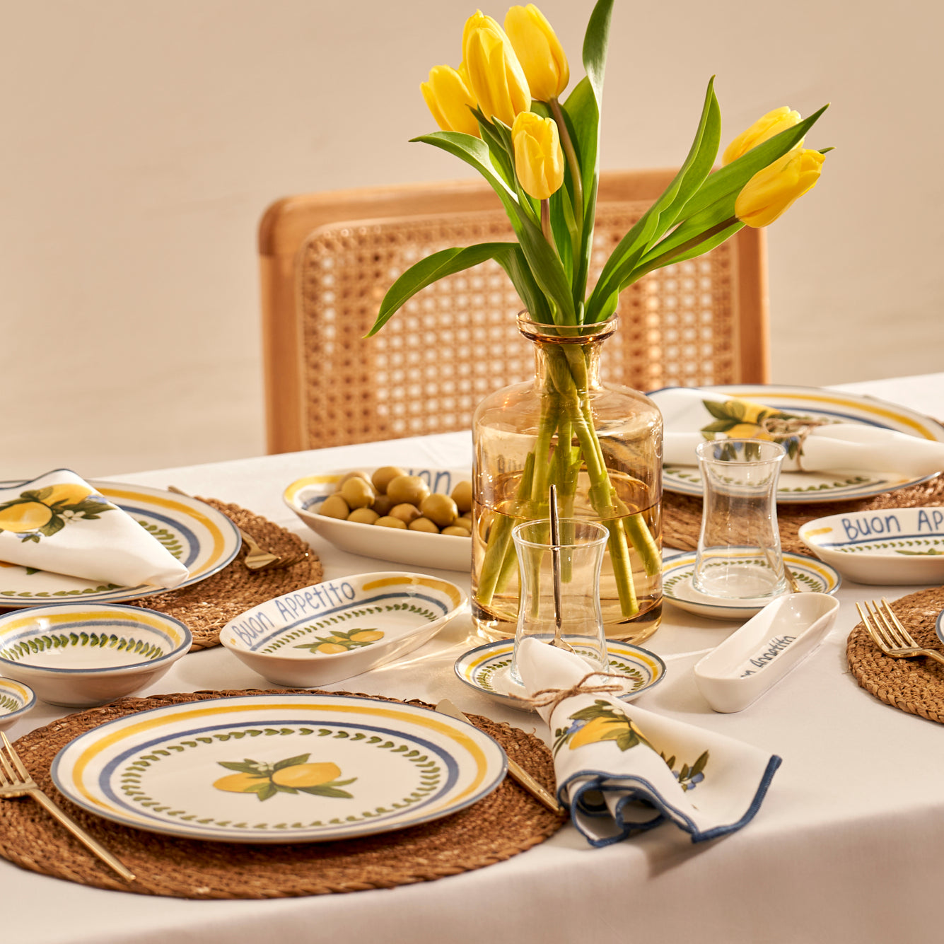 Lemoncello 26 Piece Breakfast Set