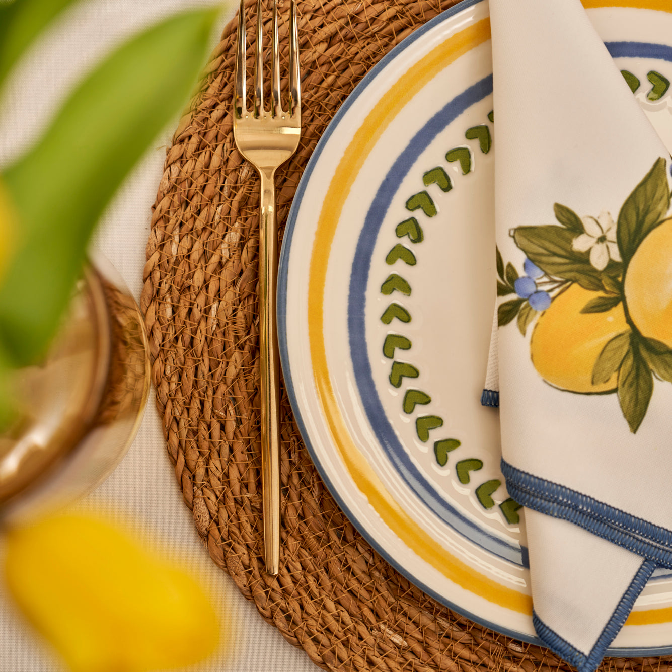 Lemoncello Dinner Plate