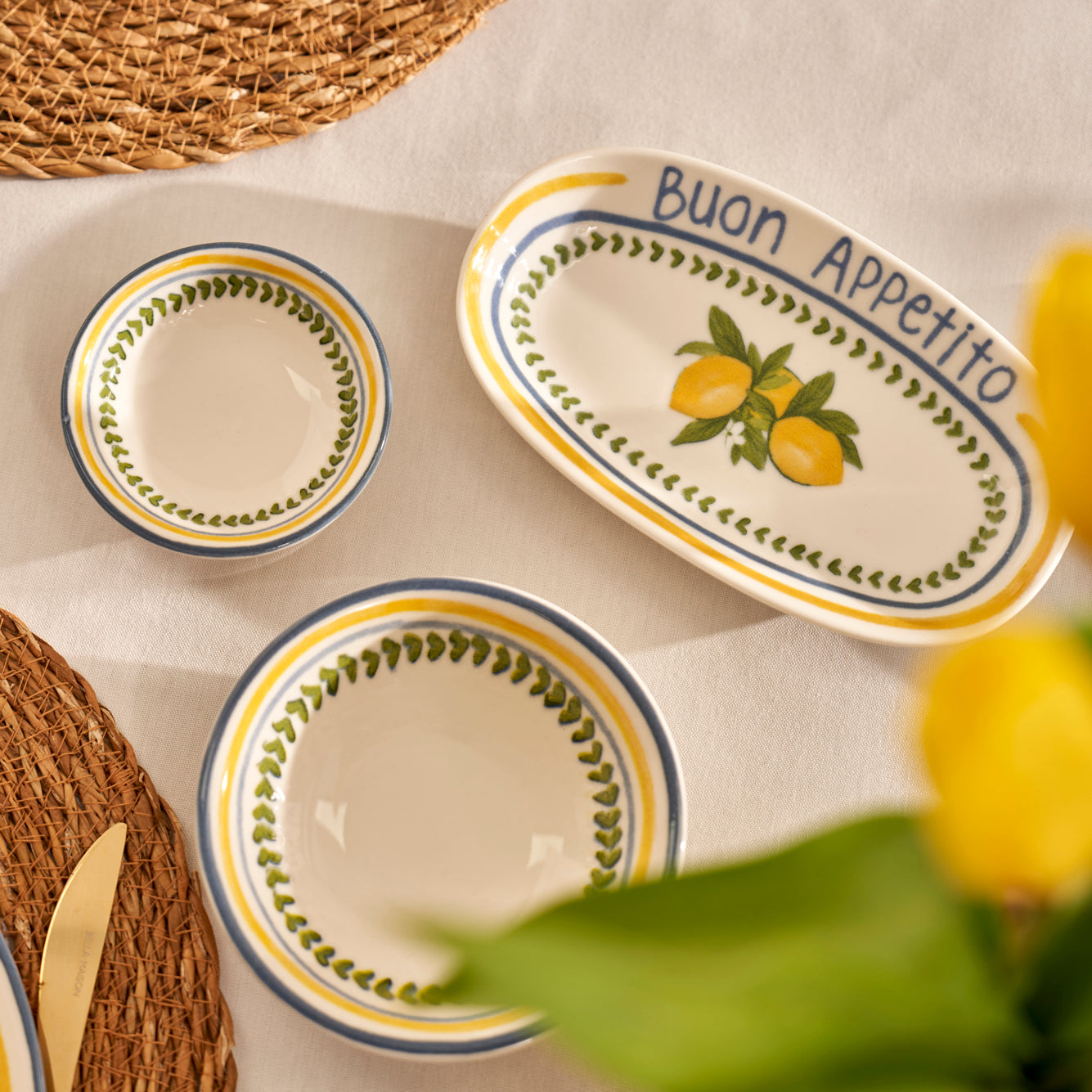 Lemoncello 26 Piece Breakfast Set