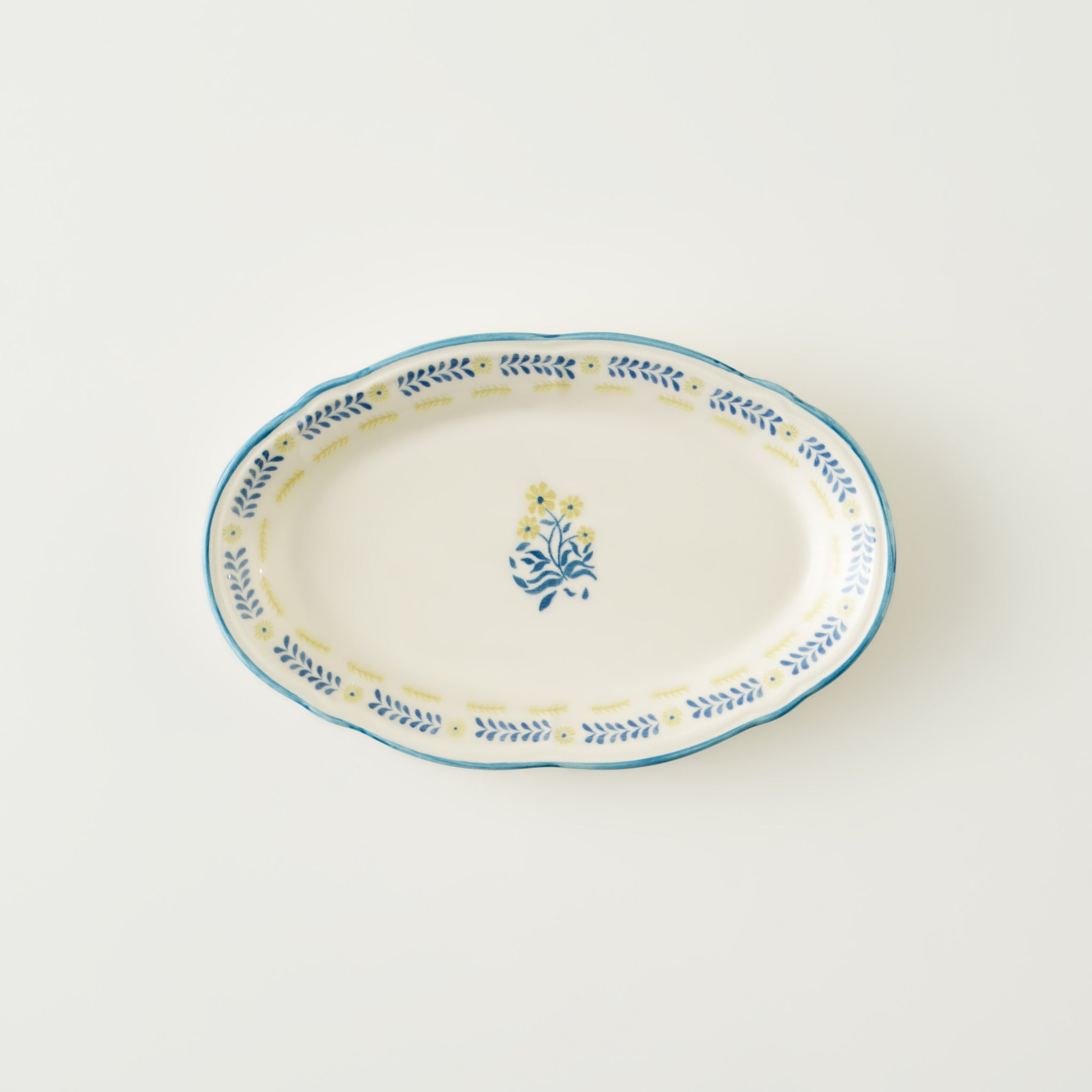 Liana Stoneware Oval Serving Platter