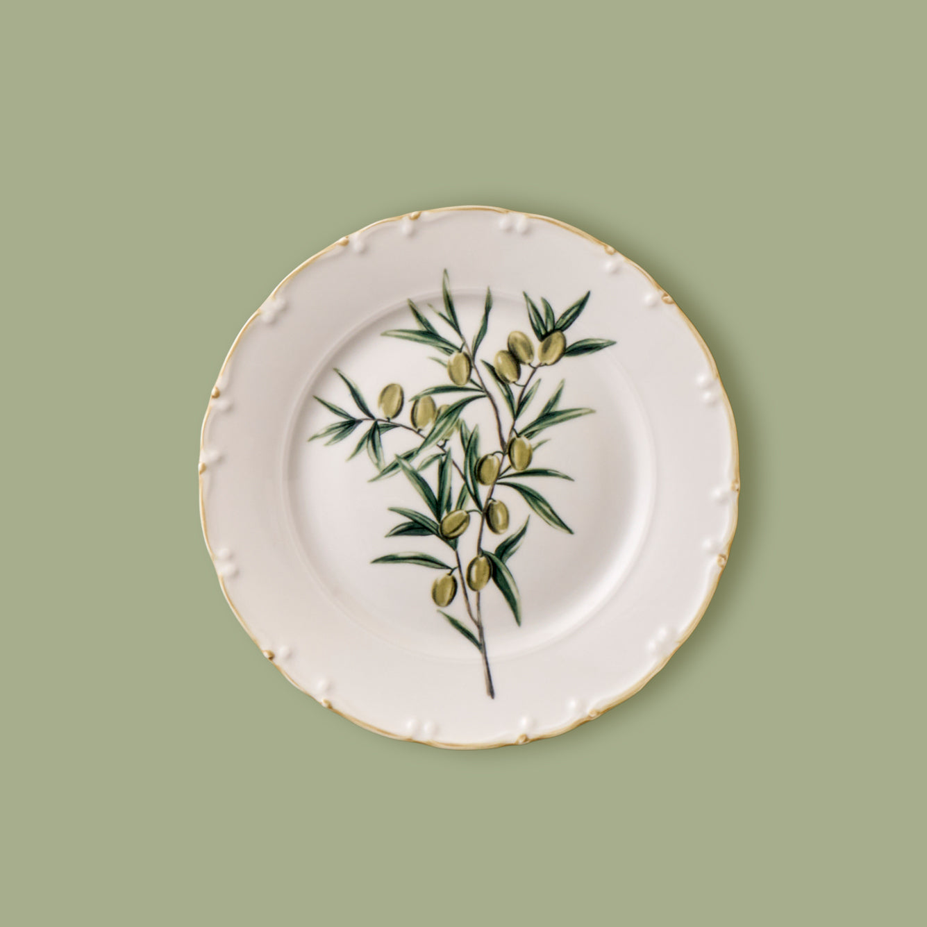 Olive Dinner Plate