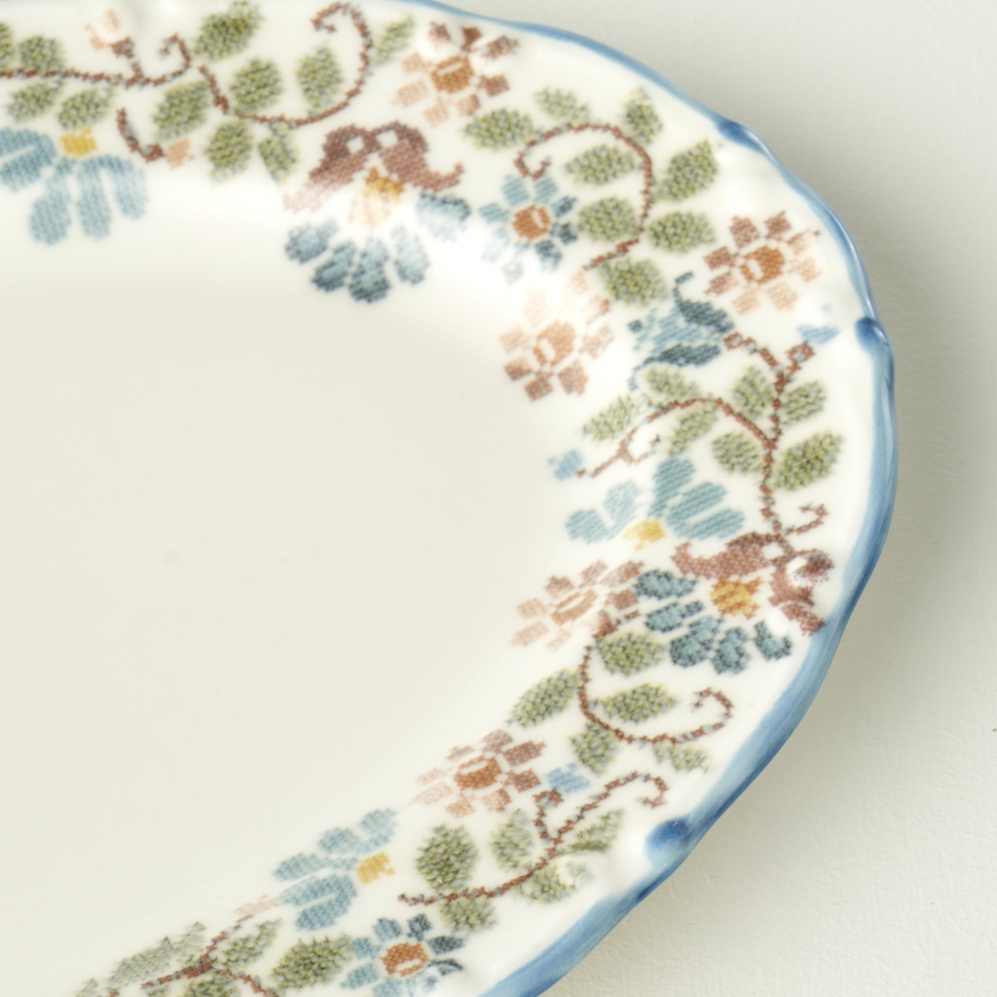 Vintage Porcelain Serving Platter