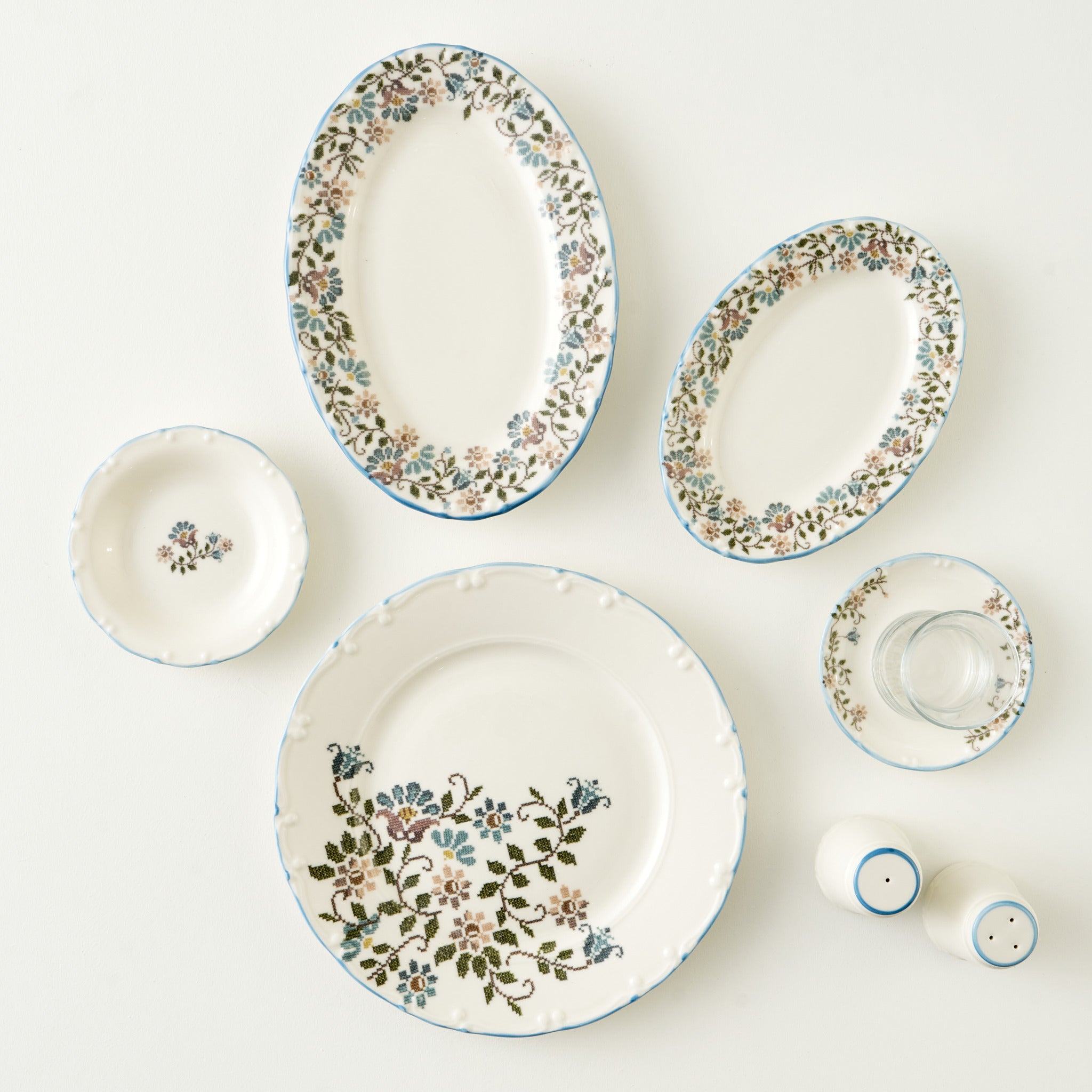 Vintage Porcelain Appetizer Dish