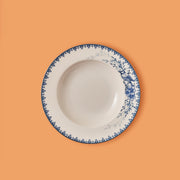 Bleu Blanc Soup Plate