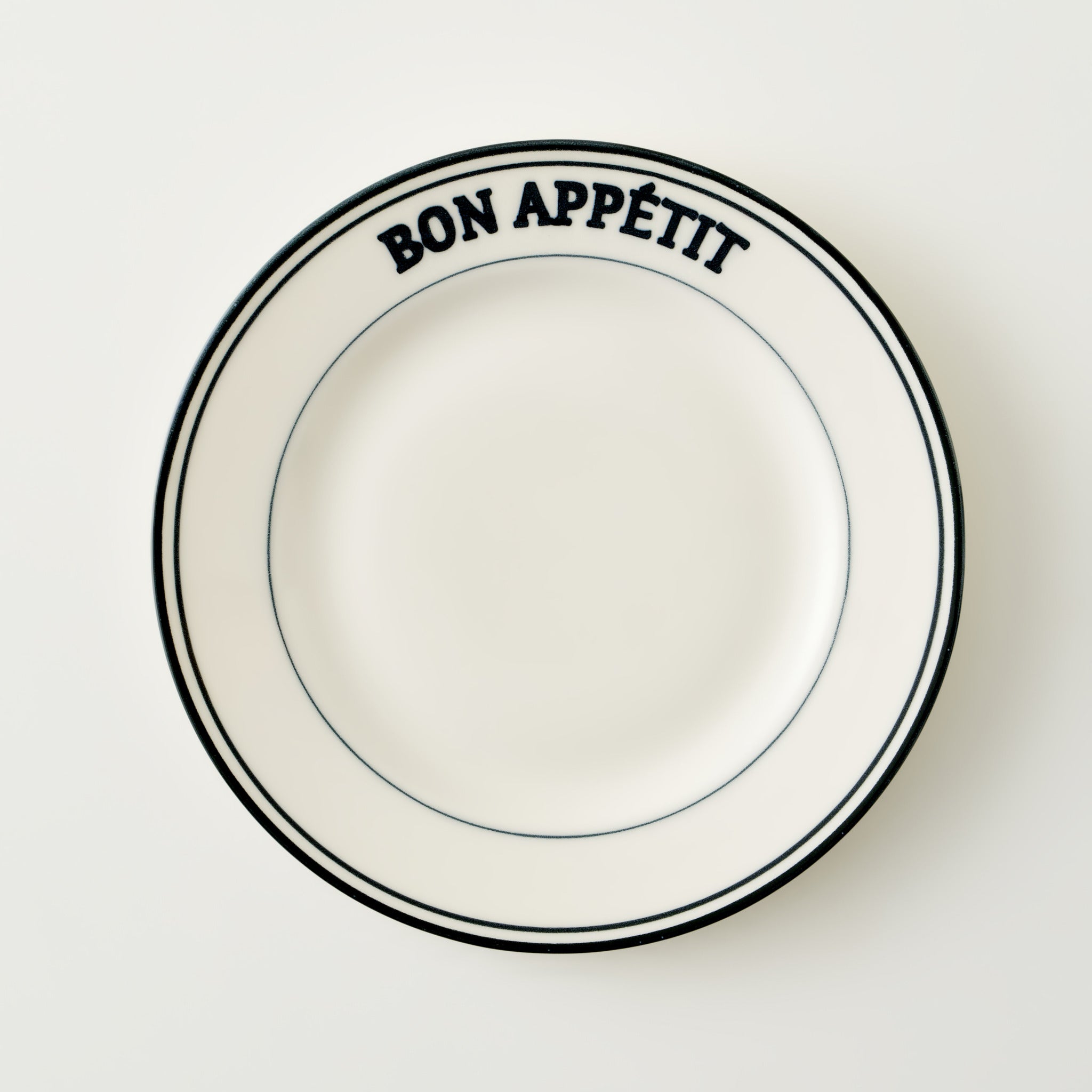 Bon Appetit Porcelain Dinner Plate