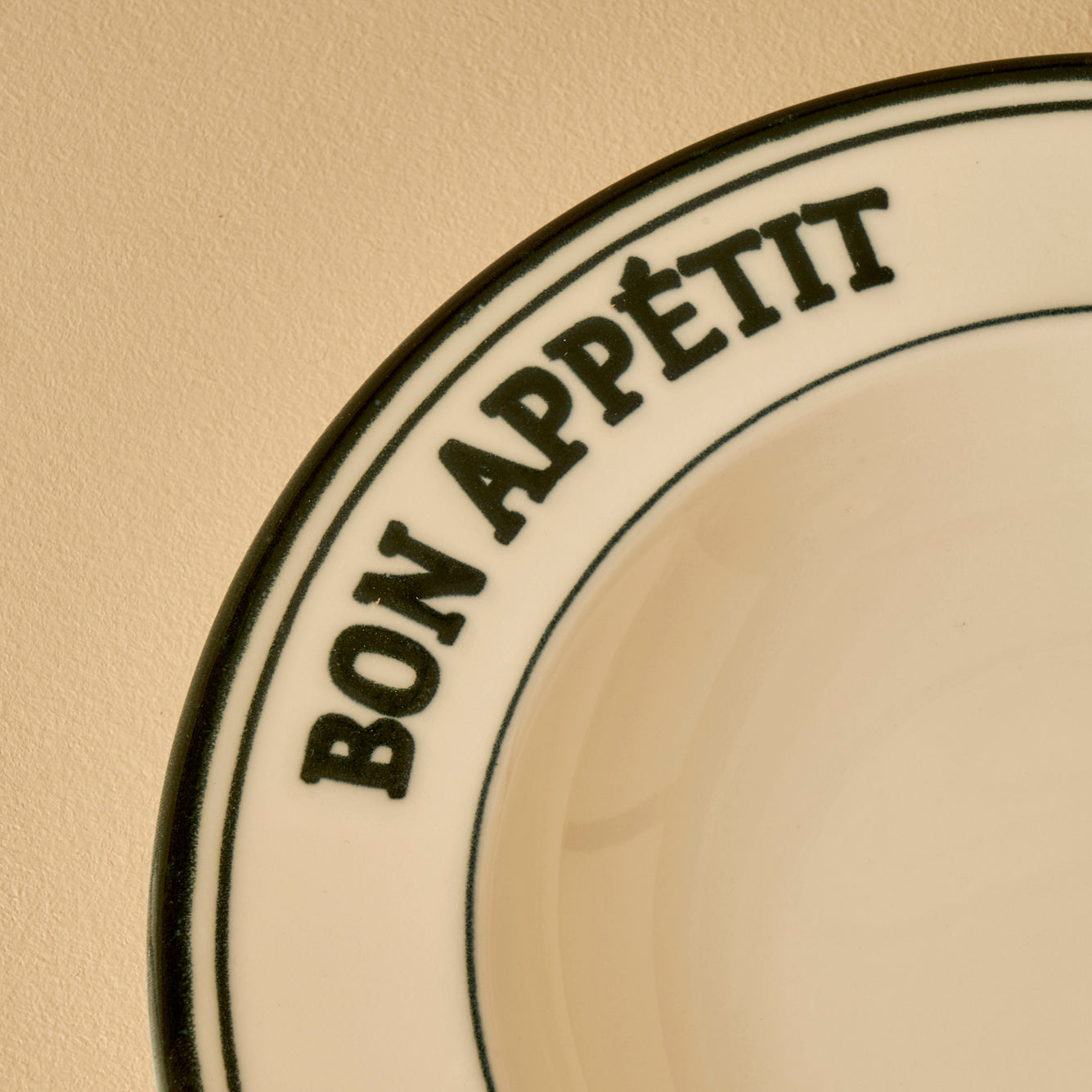 Bon Appetit Dinner Plate