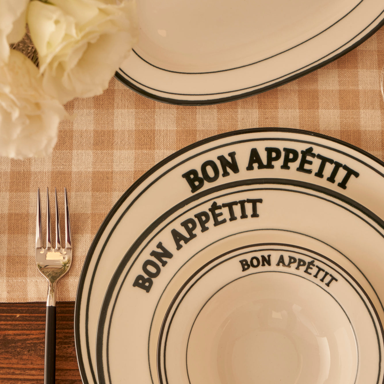 Bon Appetit Dinner Plate