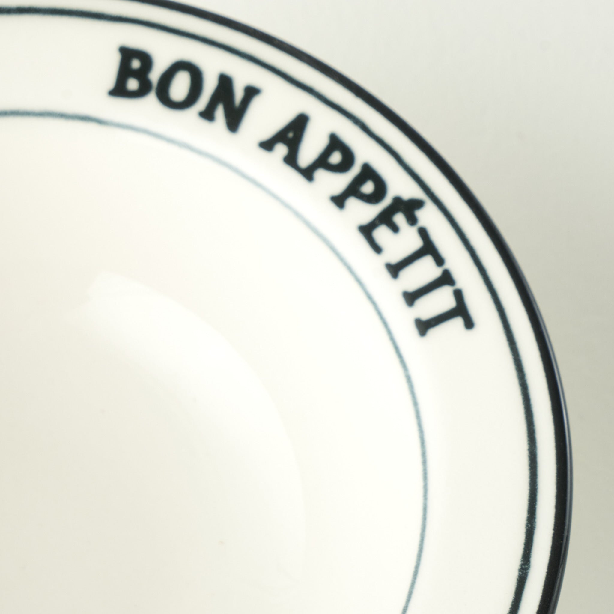 Bon Appetit Porcelain Salad Plate