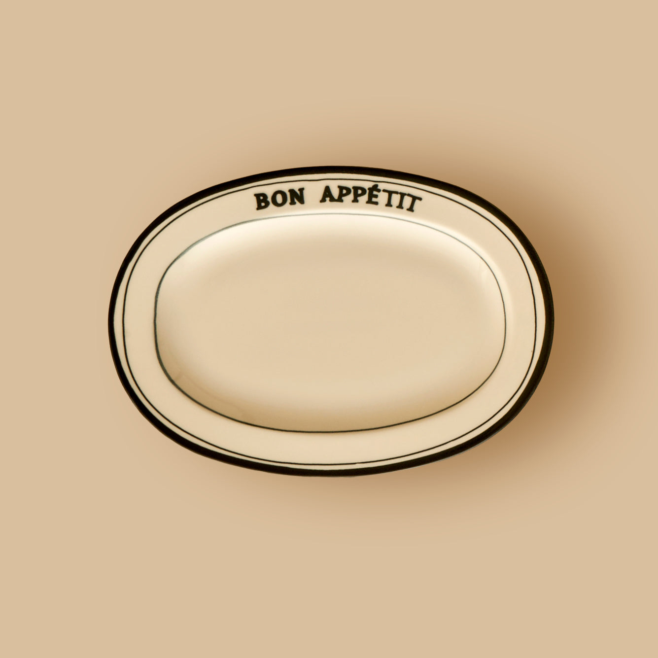 Bon Appetit Serving Plate