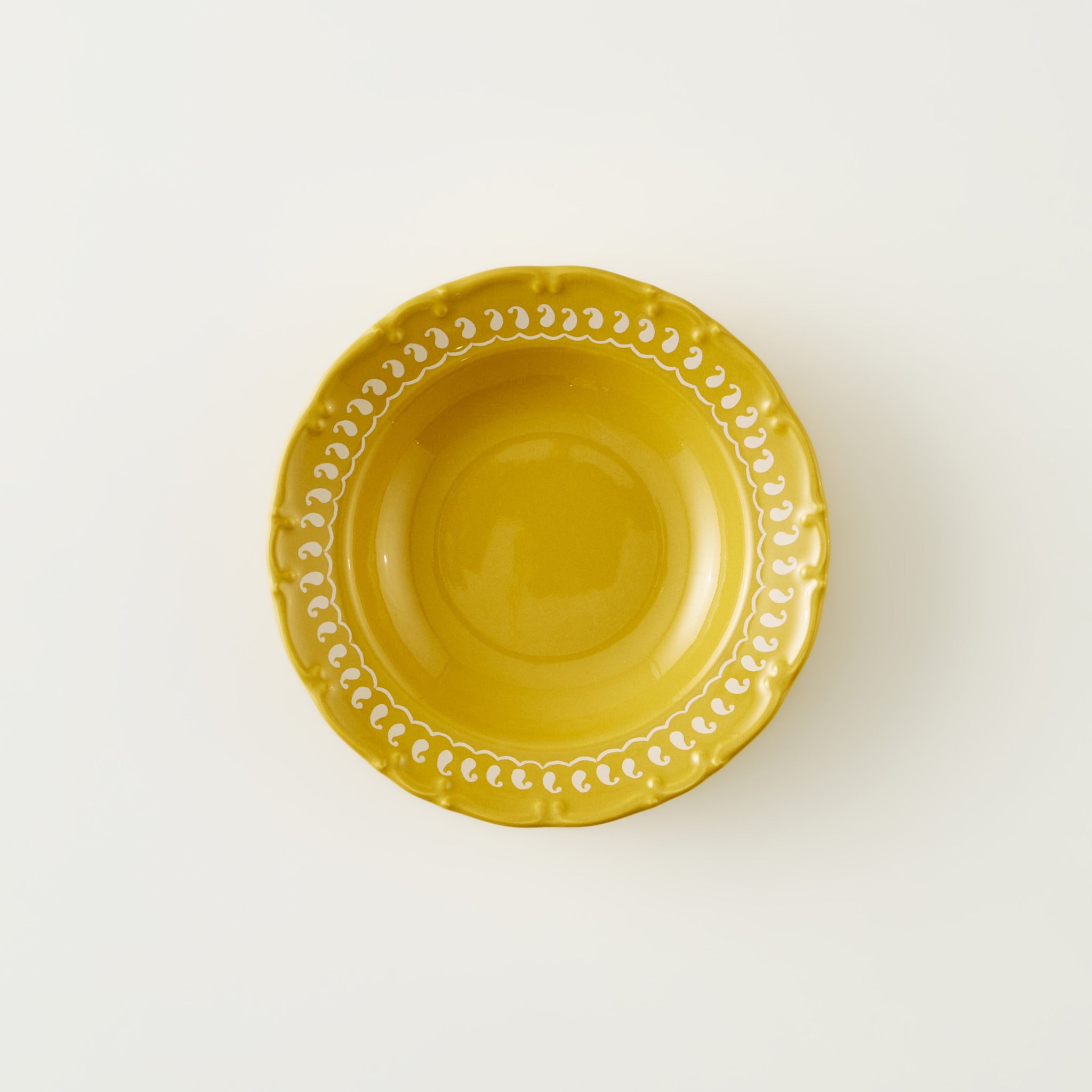 Indian Porcelain Salad Plate