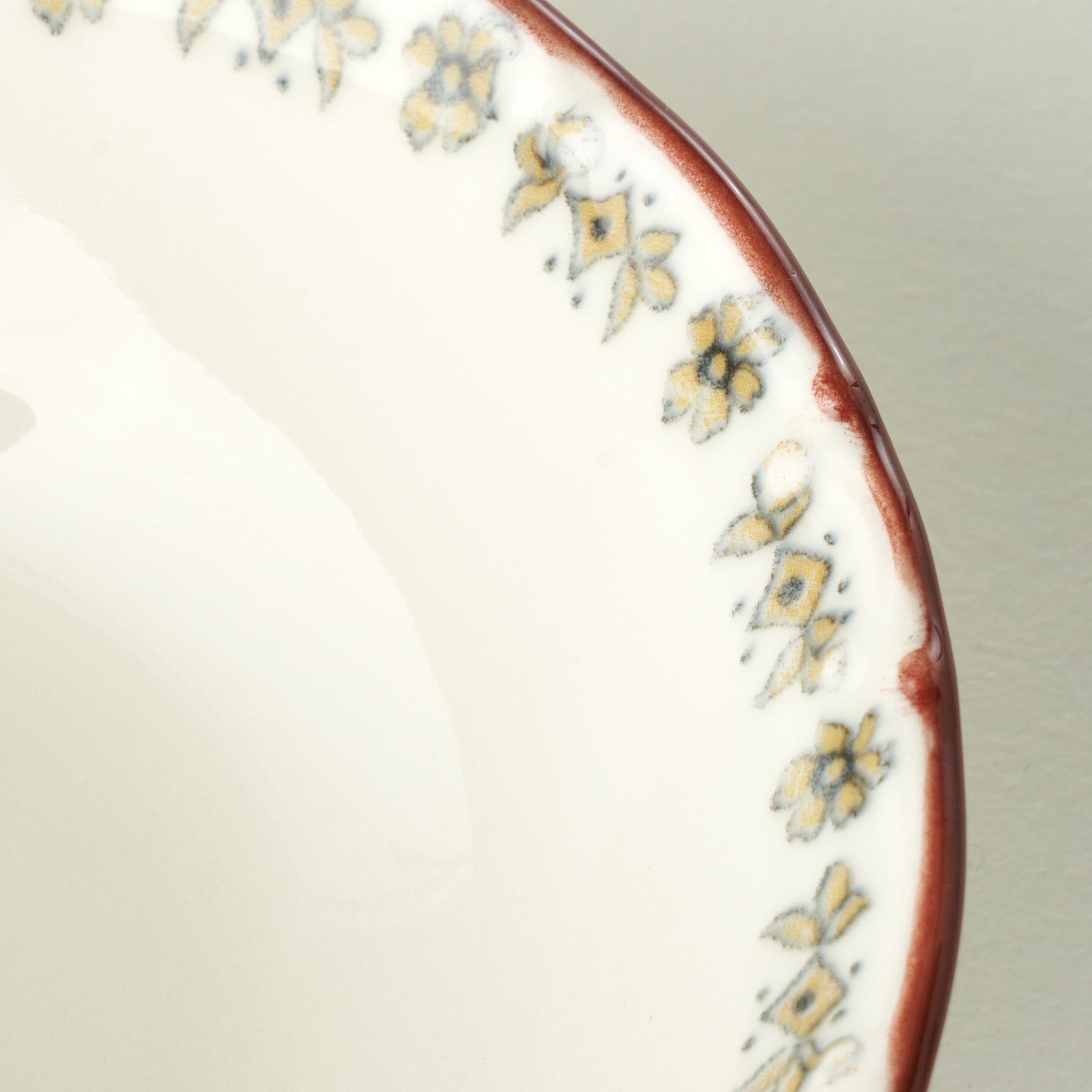 Indian Porcelain Soup Bowl