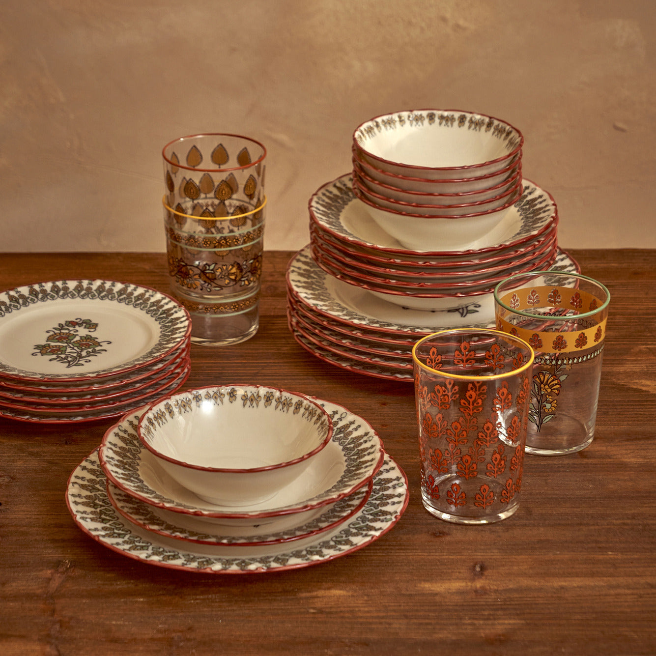 Indian Porcelain Soup Bowl