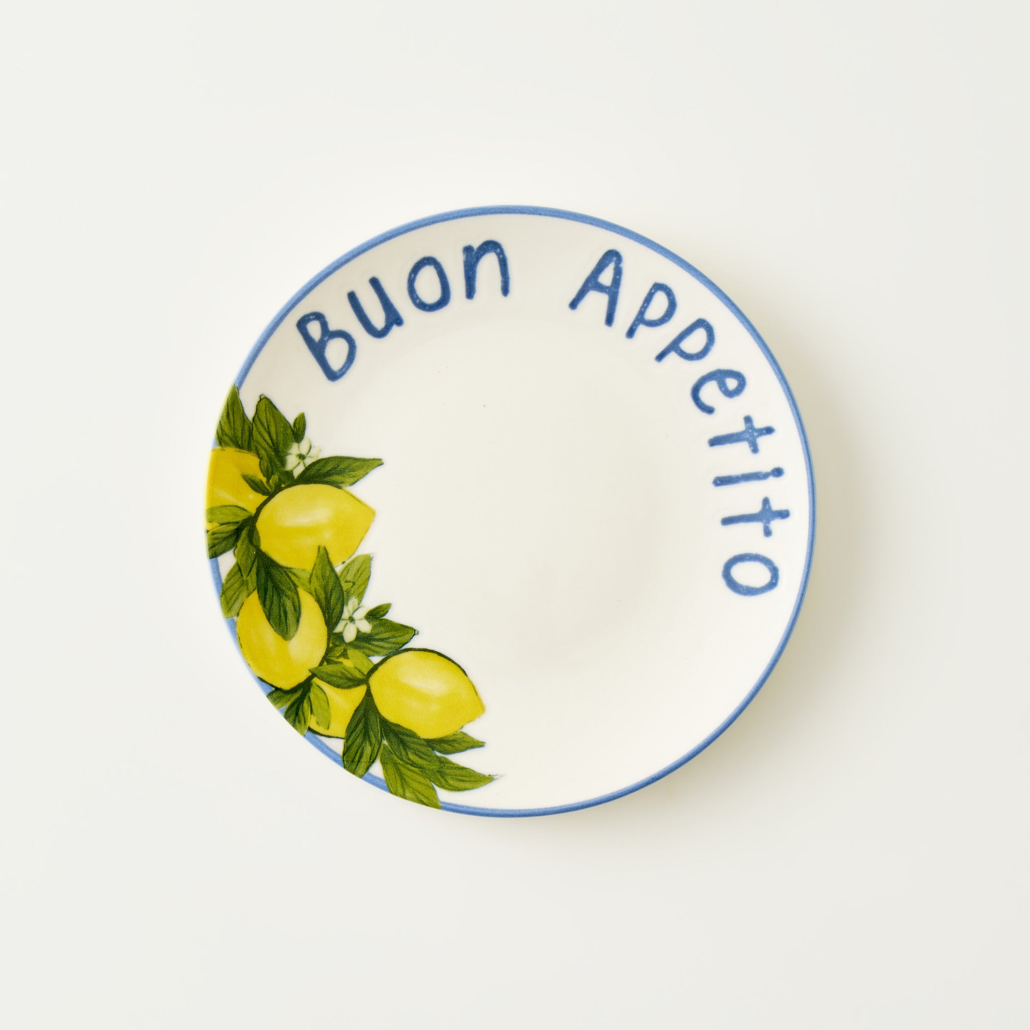 Lemoncello Porcelain Dessert Plate