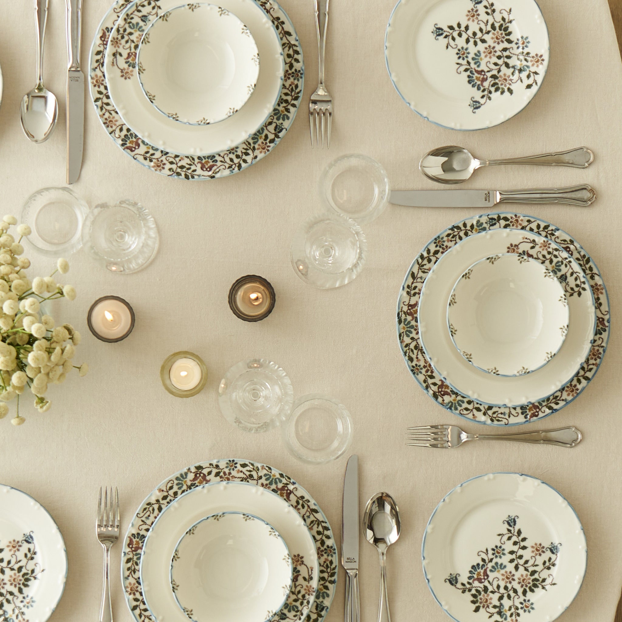 Vintage Porcelain Soup Bowl