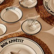 Bon Appetit 6 Piece Tea Glass - Saucer Set