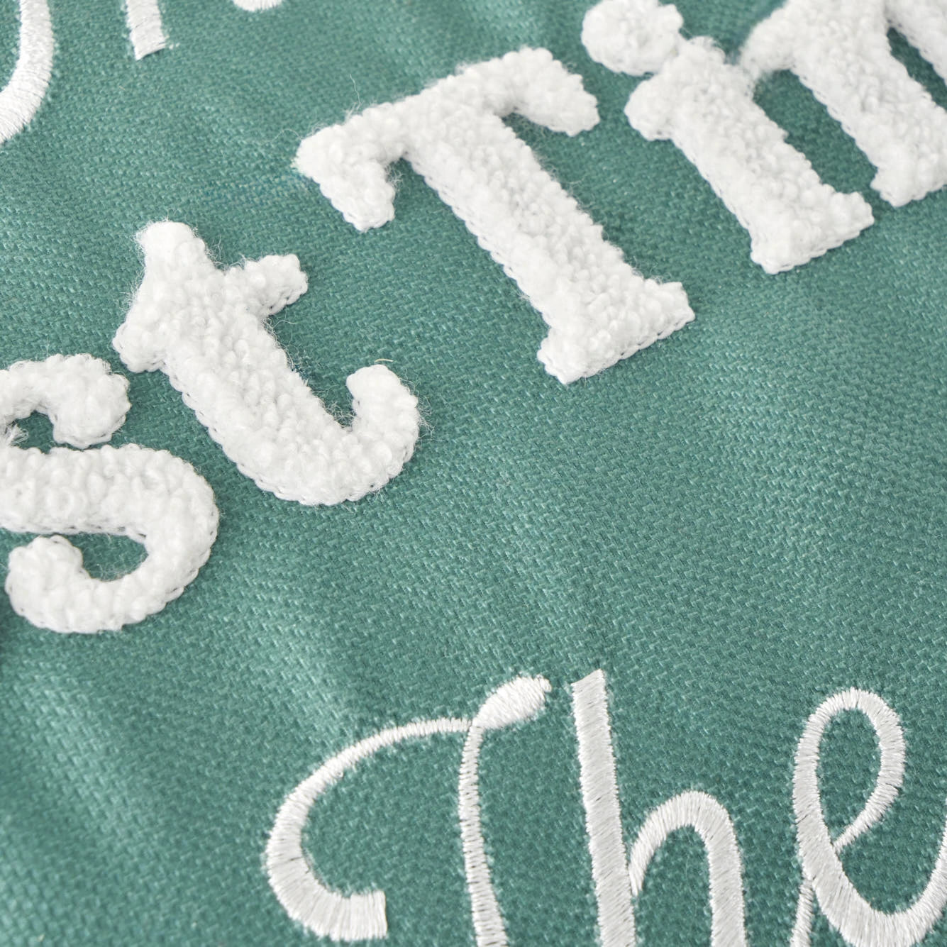 Green Decorative Pillow Cover