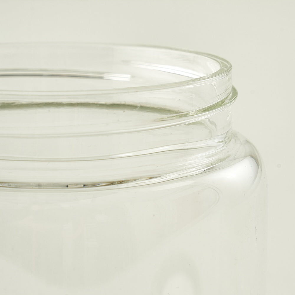 Austin Glass Storage Jar with Wooden Lid additional view