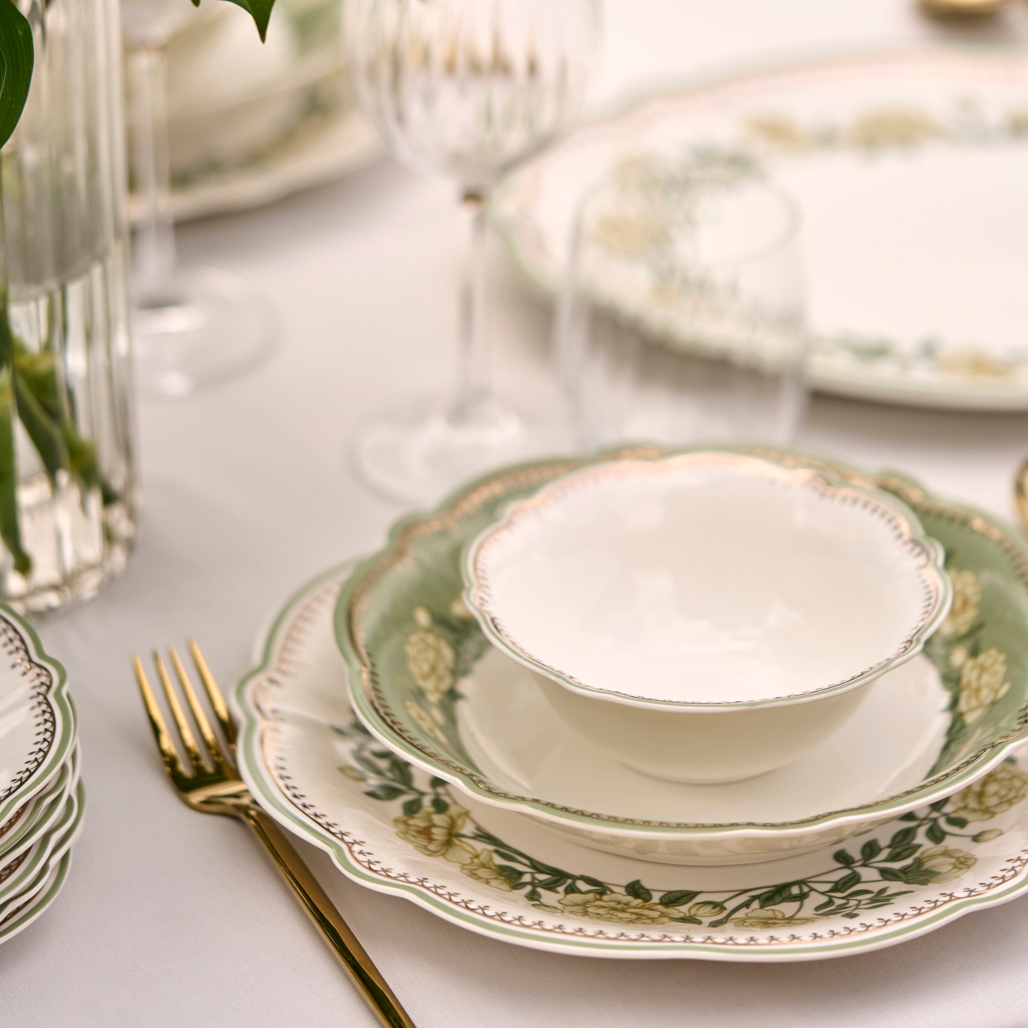 Rebecca New Bone 24-Piece Dinnerware Set view 16