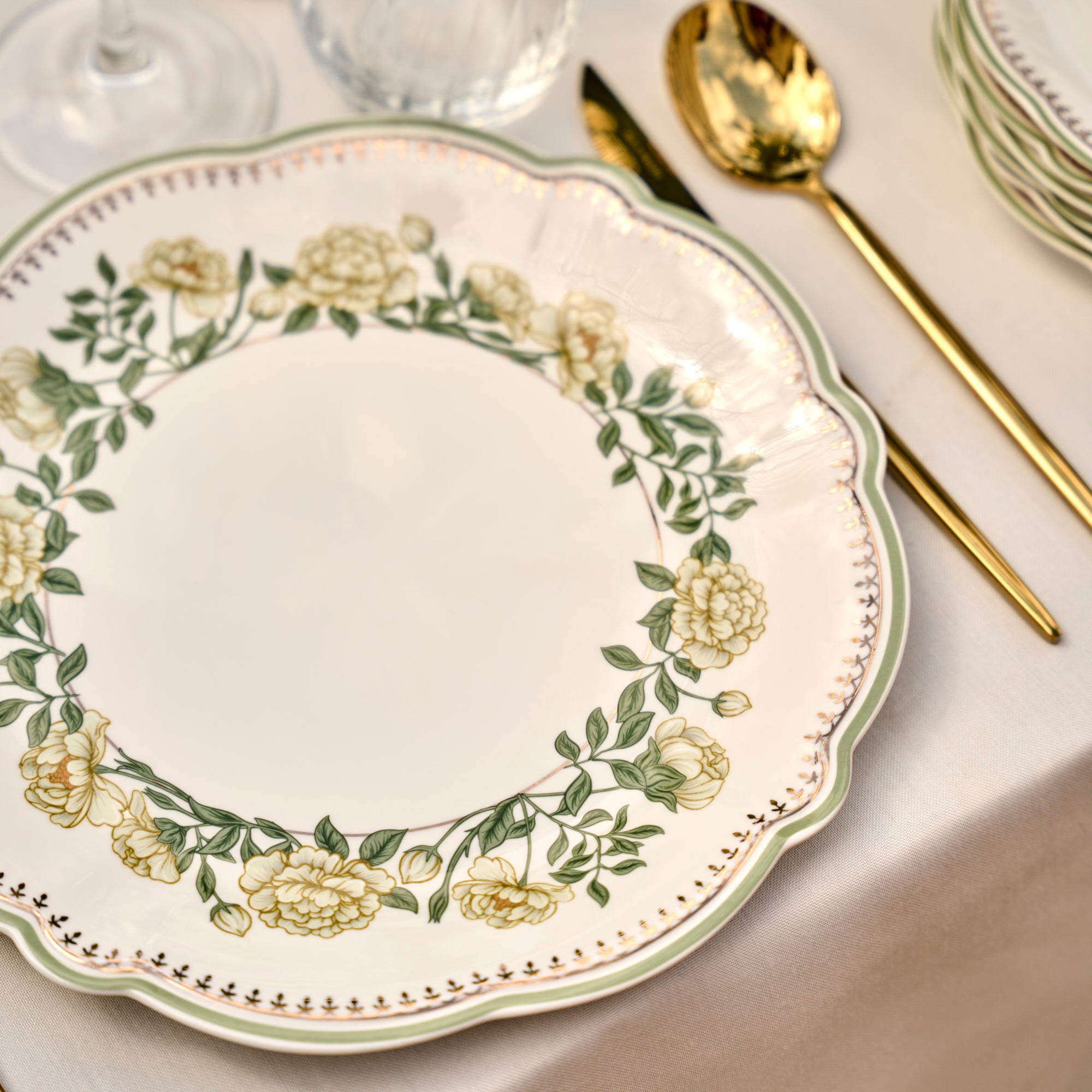 Rebecca New Bone 24-Piece Dinnerware Set view 5