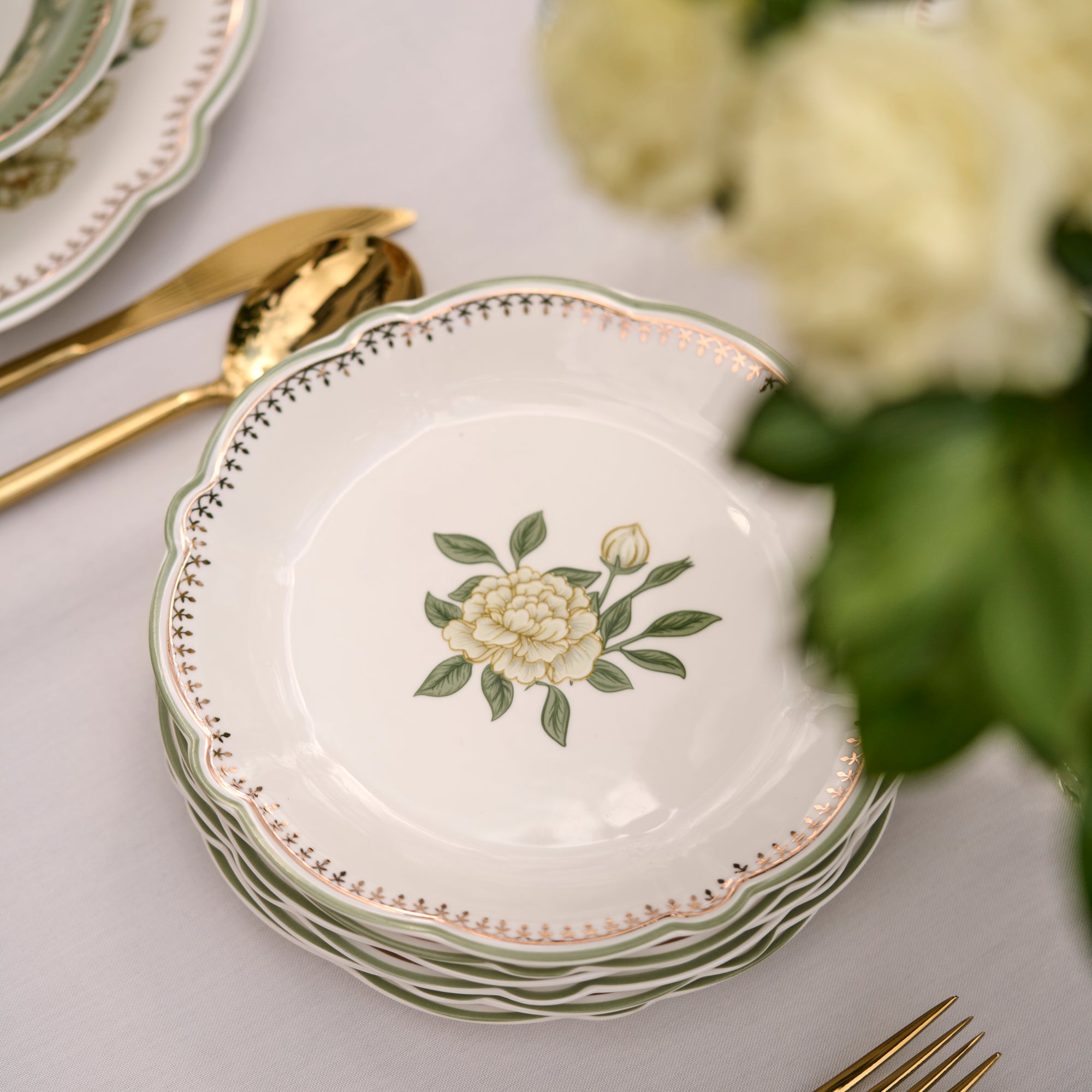 Rebecca New Bone 24-Piece Dinnerware Set view 6
