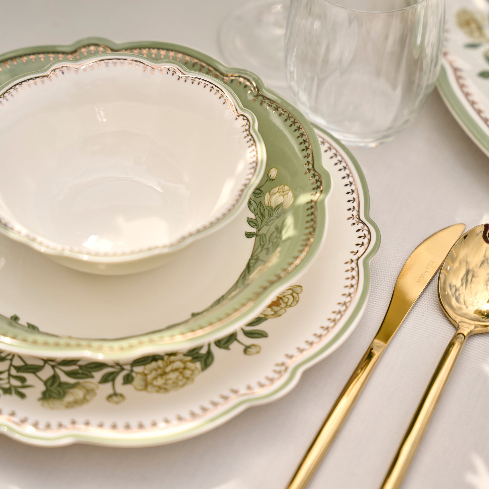 Rebecca New Bone 24-Piece Dinnerware Set view 7