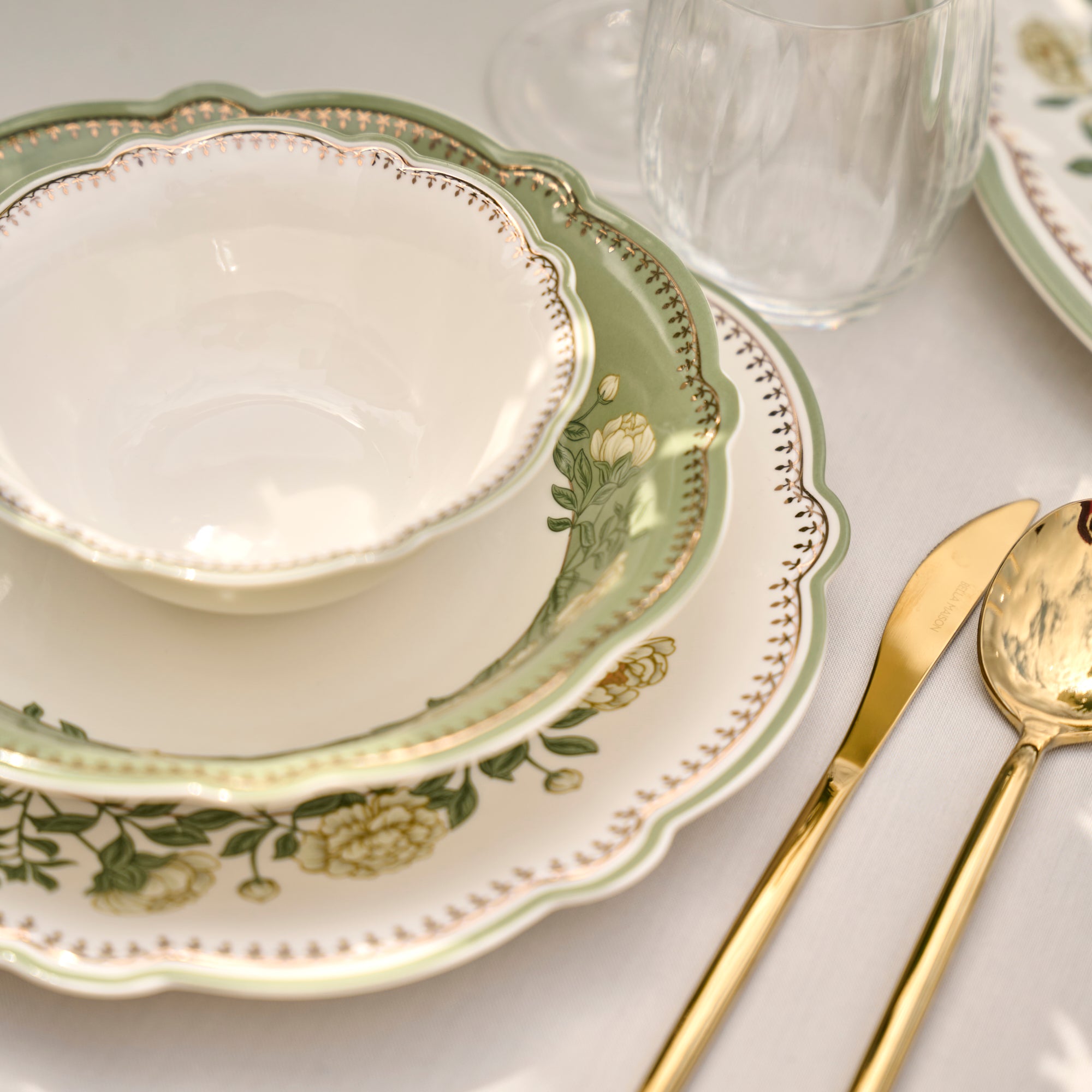Rebecca New Bone 24-Piece Dinnerware Set view 7