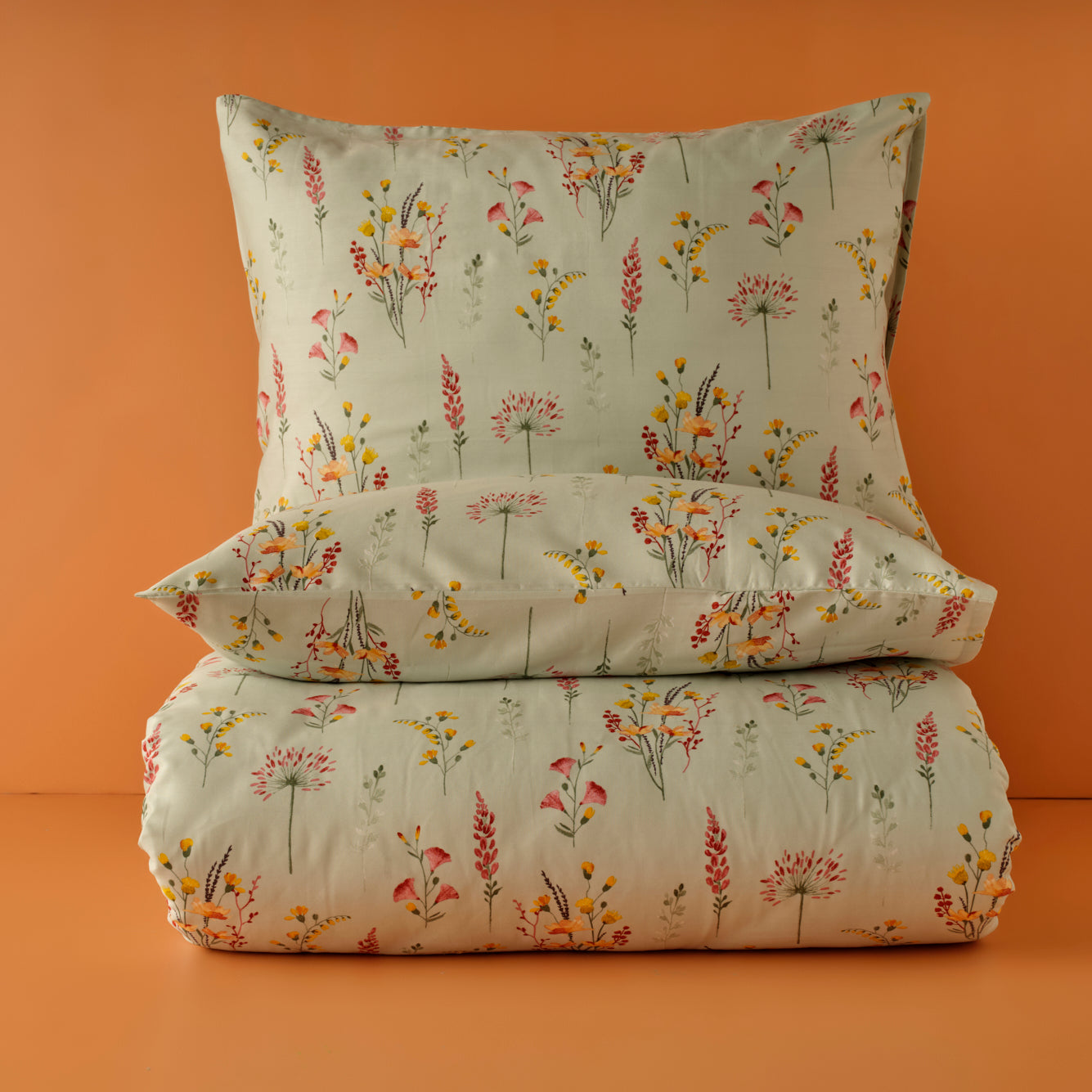 Flores Cotton Sateen Duvet Set