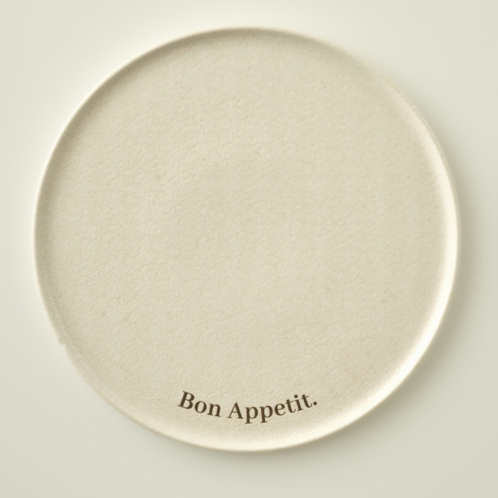 Bon Appétit Pizza Plate