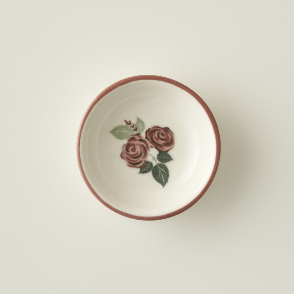 Rose Porcelain Bowl