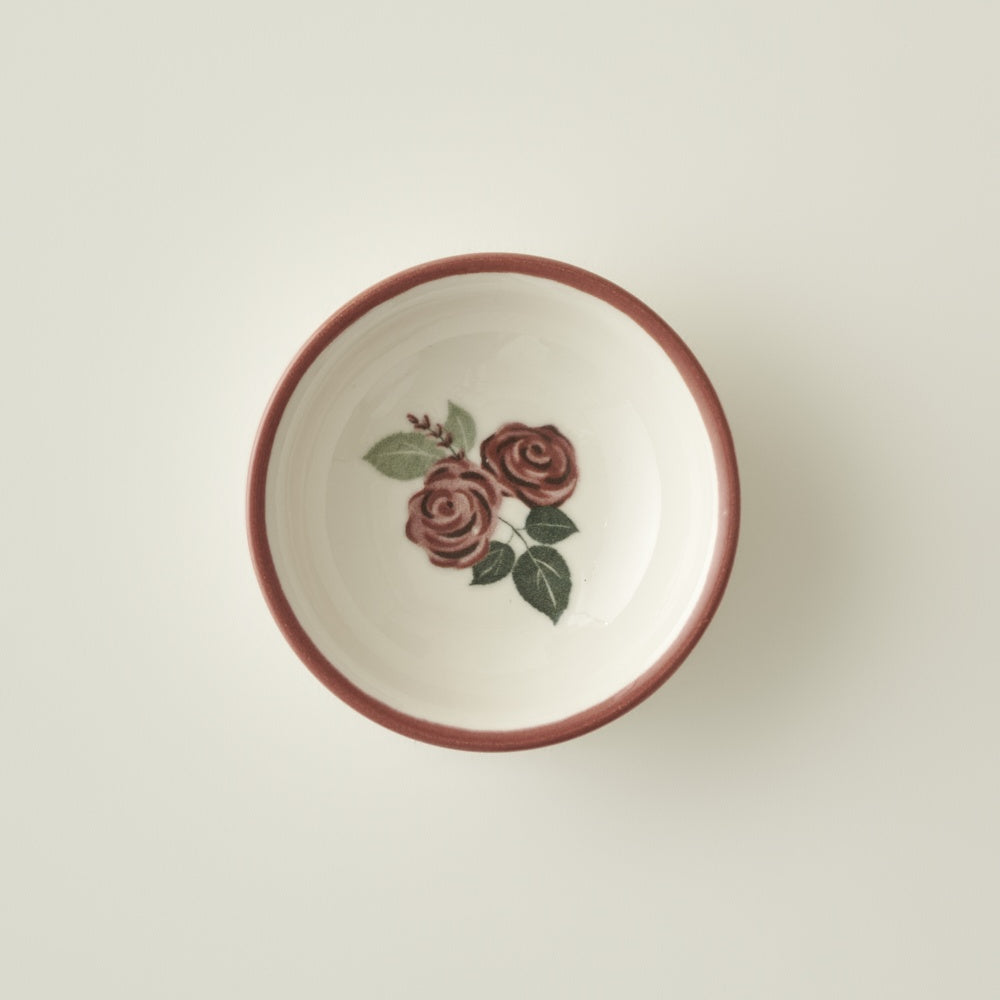 Rose Porcelain Bowl