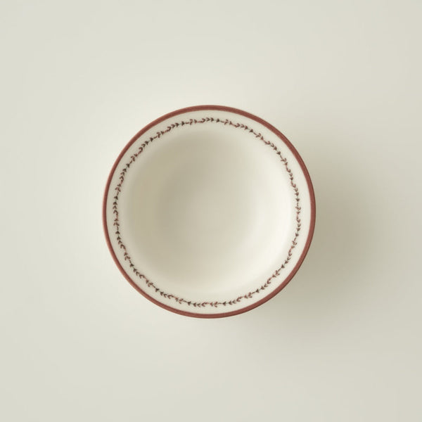 Rose Porcelain Soup Bowl